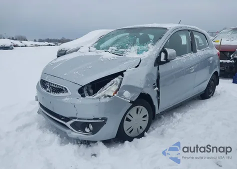 2018 Mitsubishi Mirage Es z USA, uszkodzony, nr VIN ML32A3HJ9JH004042